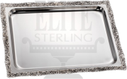 Lacy Border Silver Tray