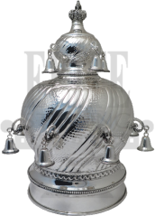 Angled Hammered Torah Crown S