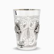 Leaf Casting Kiddush Cup - by Elite Sterling 