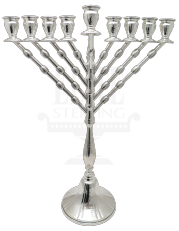 Chabad Italian Hammered Menorah (S)