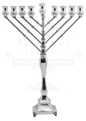 Chabad Mozart Smooth Menorah