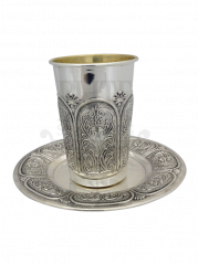 Emporium Silver Kiddush Set
