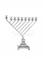 Aroser Silver Menorah