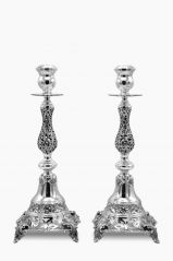 Lacework Shabbat Candles