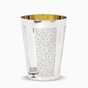 The Diamond Embrace Kiddush Cup from Elite Sterling 