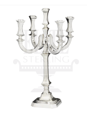Bagatel Silver Candelabra 5 Branch