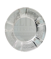 Diamond Cut Embrace Kiddush Coaster 