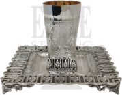 Square Kiddush Set