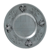 Leaf Casting Kiddush Plate