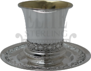 Motag Smooth Diamonds Kiddush Set