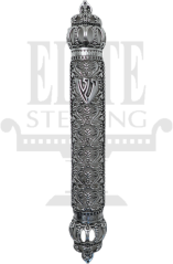 Royalty Silver Mezuzah Case