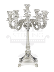 Quatro Silver Candelabra 11 Light