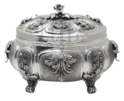 Leaf Casting Etrog Box