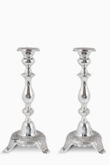 Lubavitch Rebbetzin Silver Candlesticks