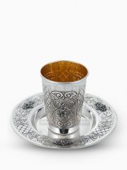 Sterling Silver Kiddush Cup Set
