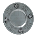 Leaf Casting Kiddush Plate