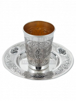 Sterling Silver Kiddush Set